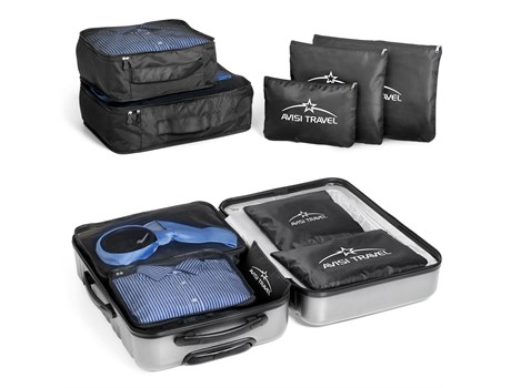 Pack-It Luggage Set - Black - Image 3