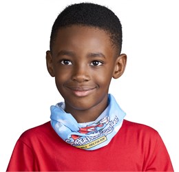 Kids Cadence Tubular Bandana - White - Image 2