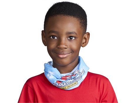 Kids Cadence Tubular Bandana - White - Image 3