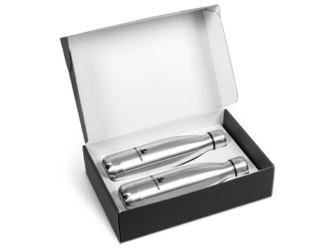 Discovery Water Bottle Gift Set  - Silver Only - Image 3