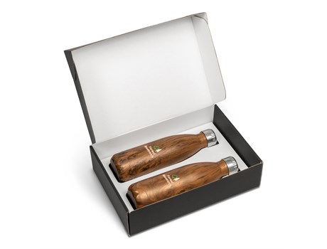 Woodbury Water Bottle Gift Set - Image 3