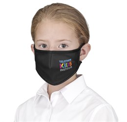 Alto Kids Double Layer Tie Back Mask - Navy - Image 2