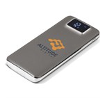 Sapphire 10000mAh Power Bank & Torch - Charcoal