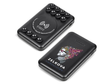 Yoda 5000mAh Suction Wireless Charging Power Bank - Image 3